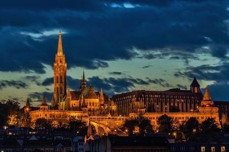 Las luces nocturnas de Budapest