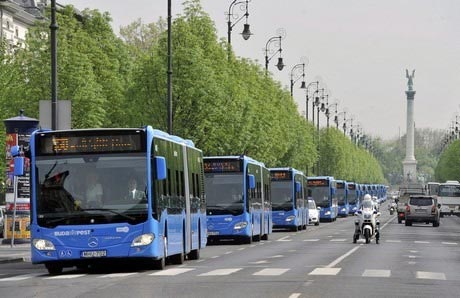 Autobuses publicos de Budapest